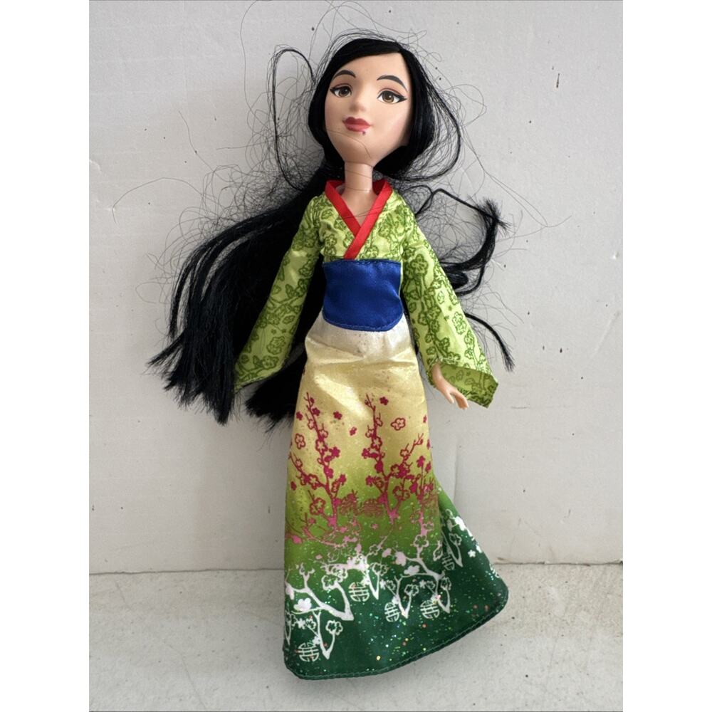 Disney Princess Royal Shimmer Mulan Doll 11" Hasbro 2015 B5827 Dress Shoes